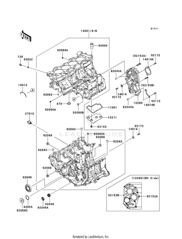 Crankcase Schematic