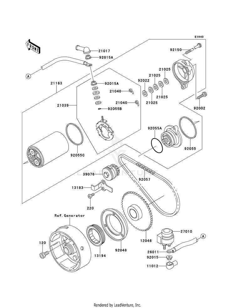 Starter Motor Schematic
