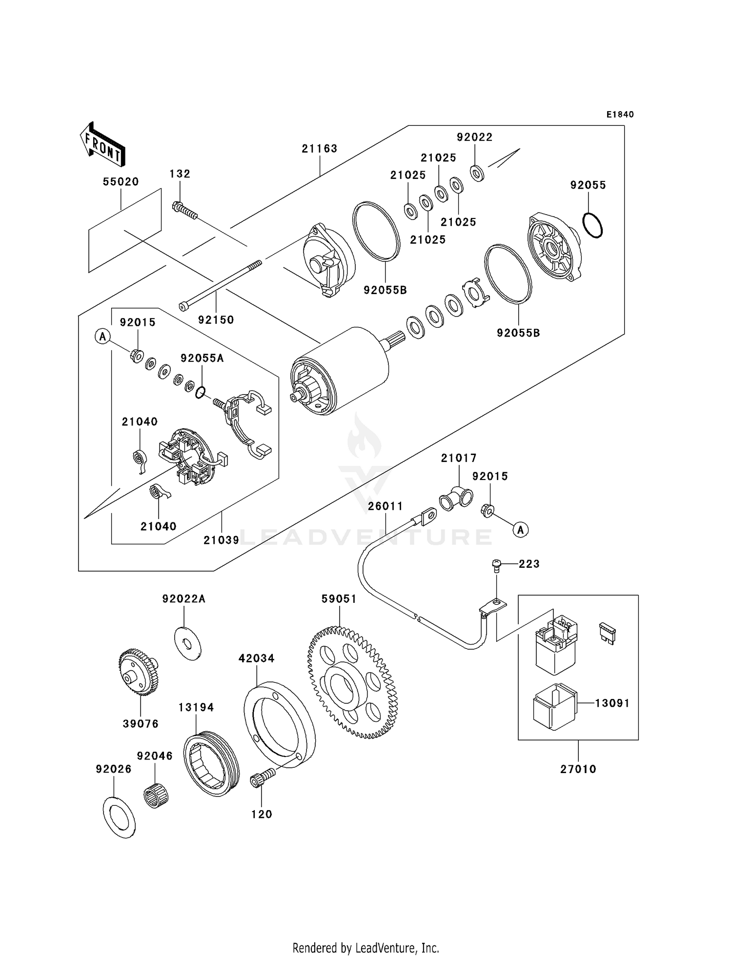 STARTER MOTOR