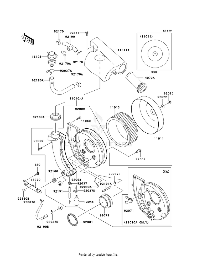 Air Cleaner Schematic