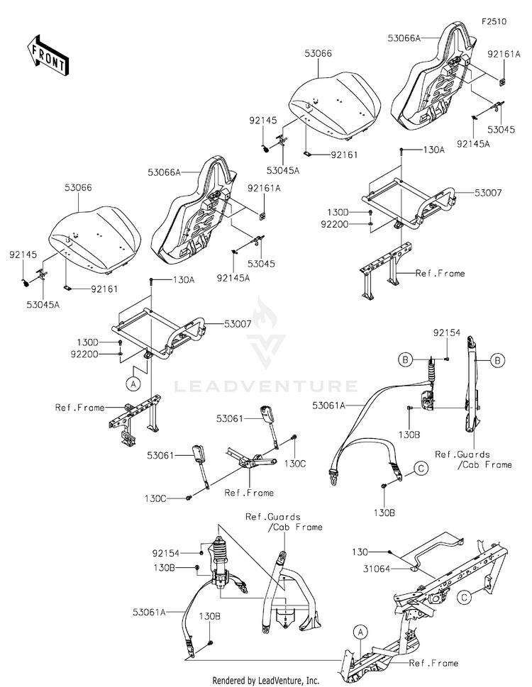 Seat(Rear) Schematic
