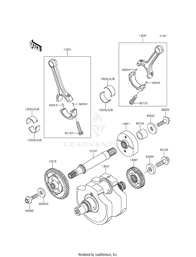 Crankshaft Schematic