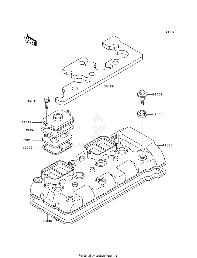 Cylinder Head Cover Schematic