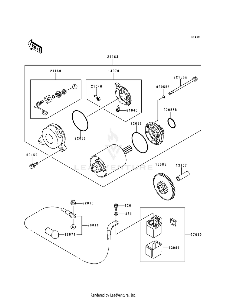 Starter Motor Schematic