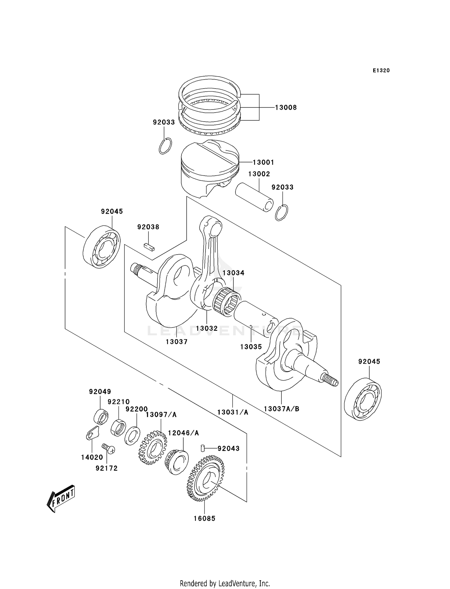 CRANKSHAFT/PISTON(S)