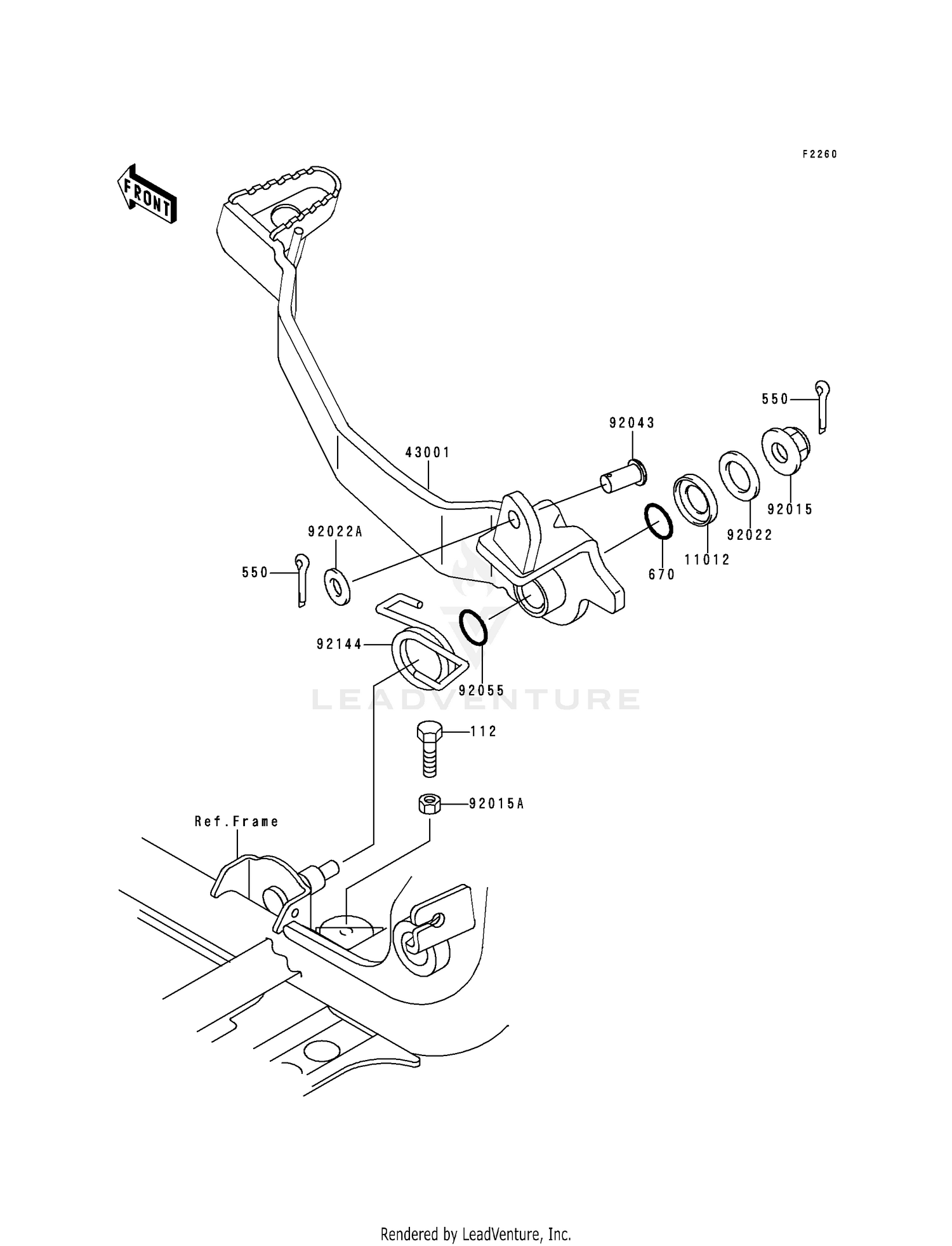 BRAKE PEDAL