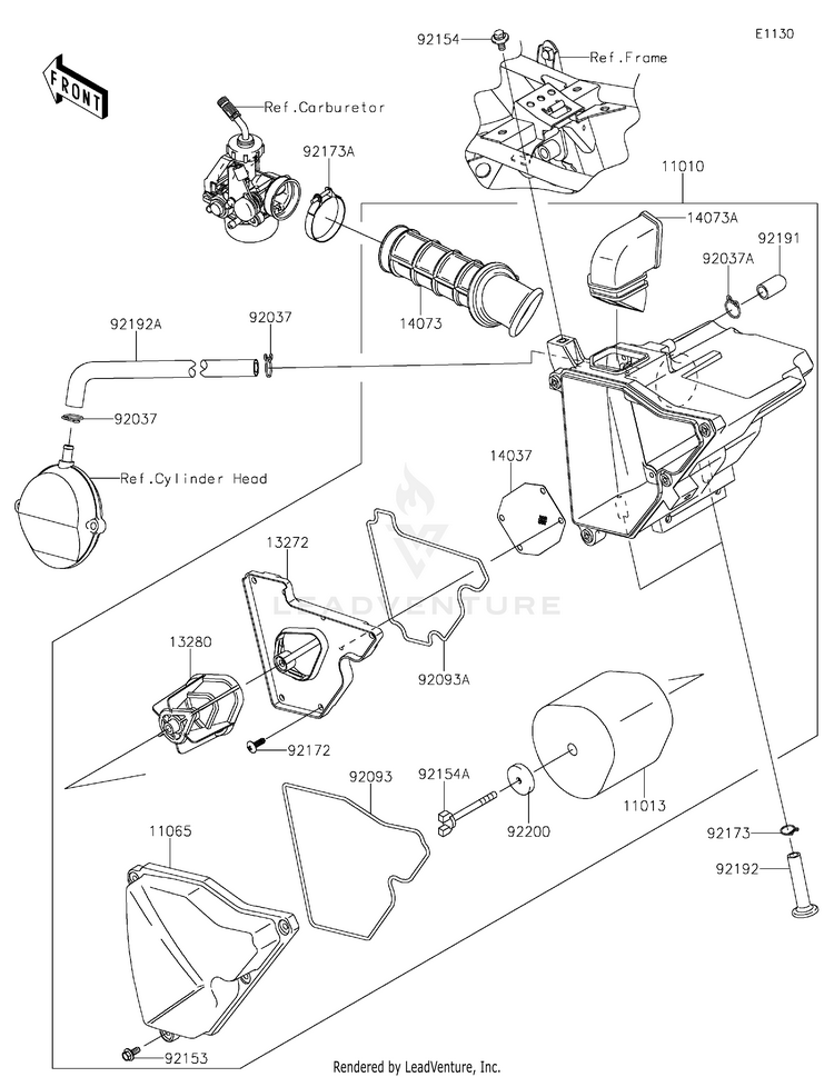 Air Cleaner Schematic