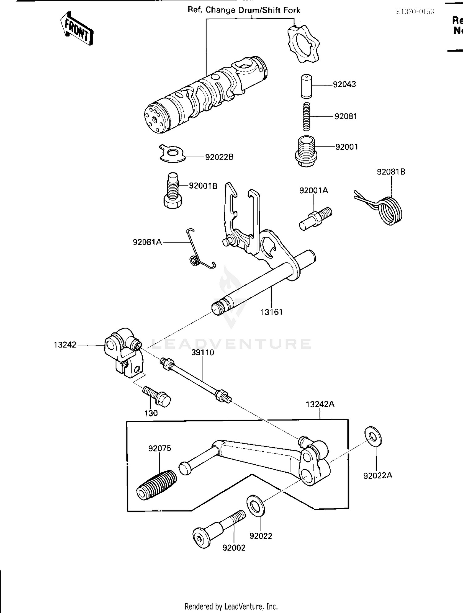 GEAR CHANGE MECHANISM
