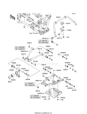 Rear Suspension (fbf) Schematic