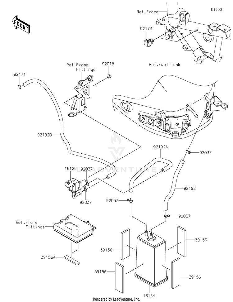 Fuel Evaporative System(Ca) Schematic