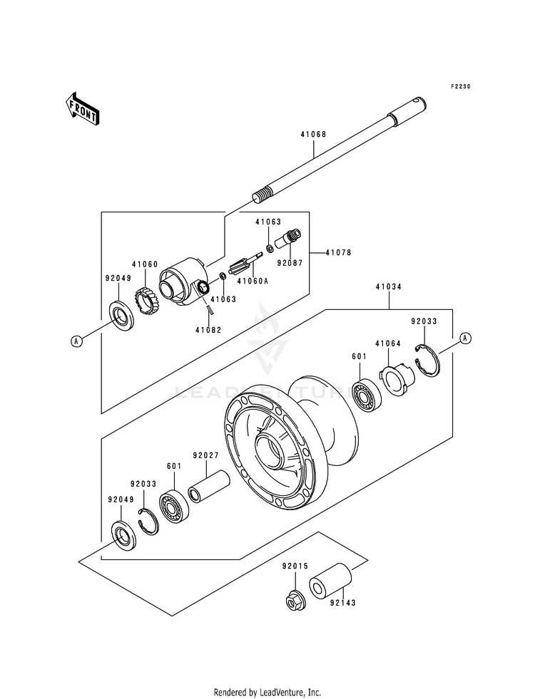 Front Wheel Schematic