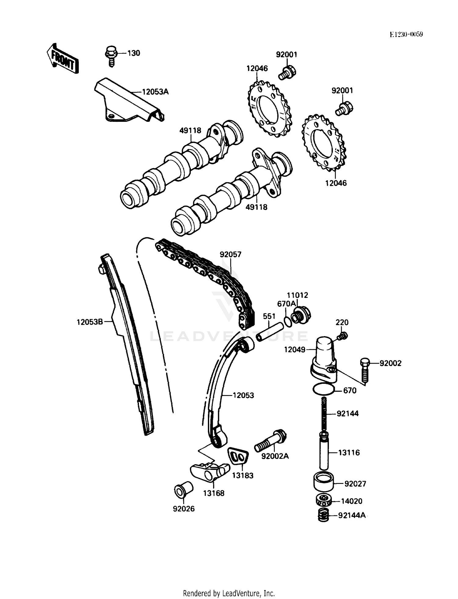 CAMSHAFT(S)/TENSIONER