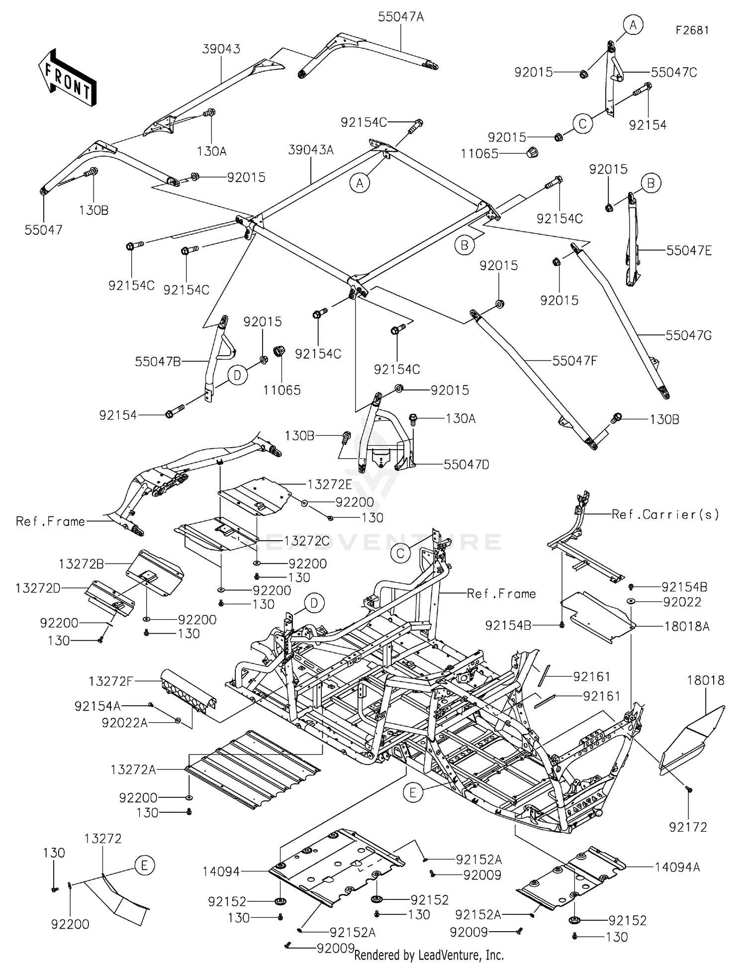 Guards/Cab Frame