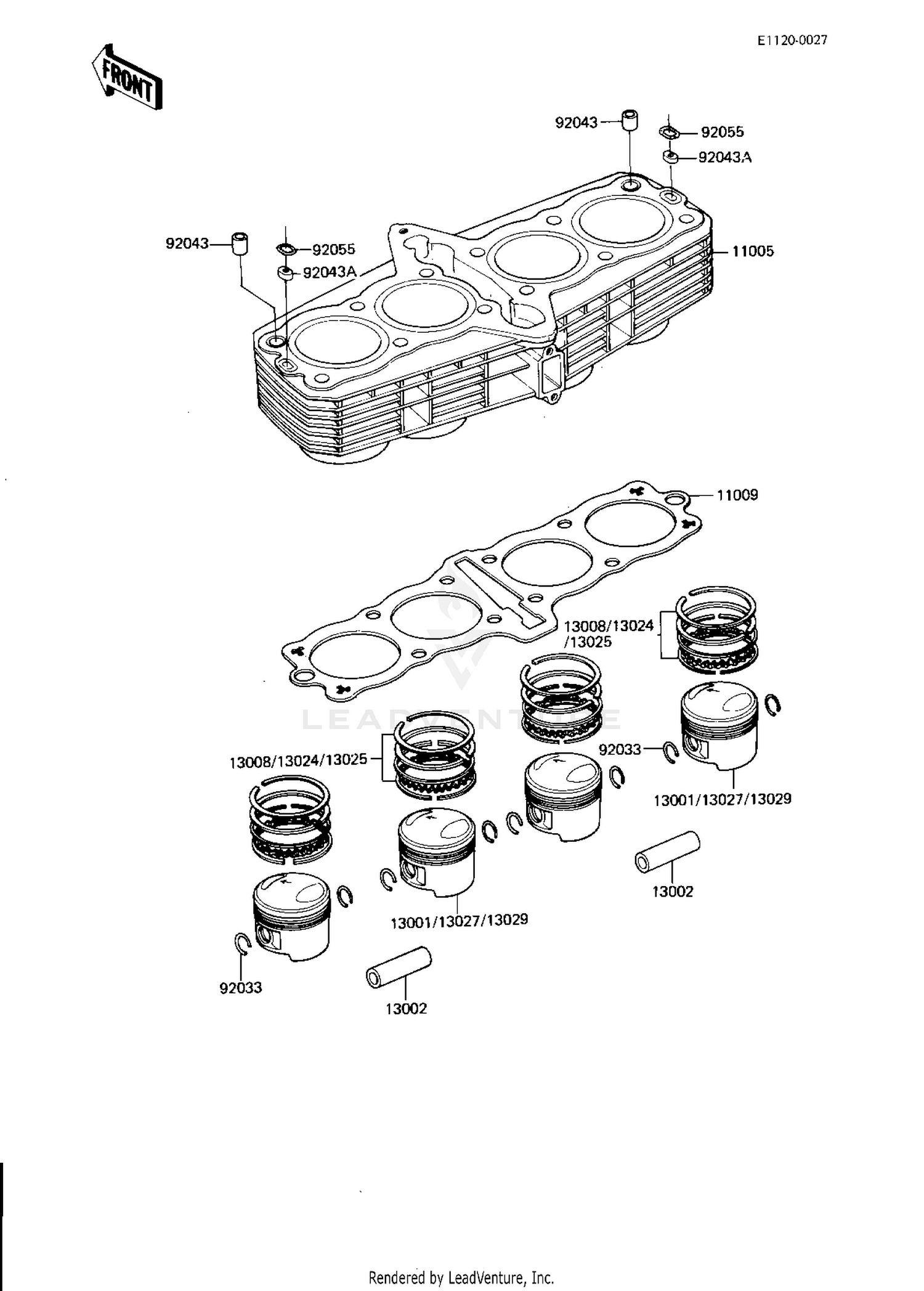 CYLINDER/PISTONS