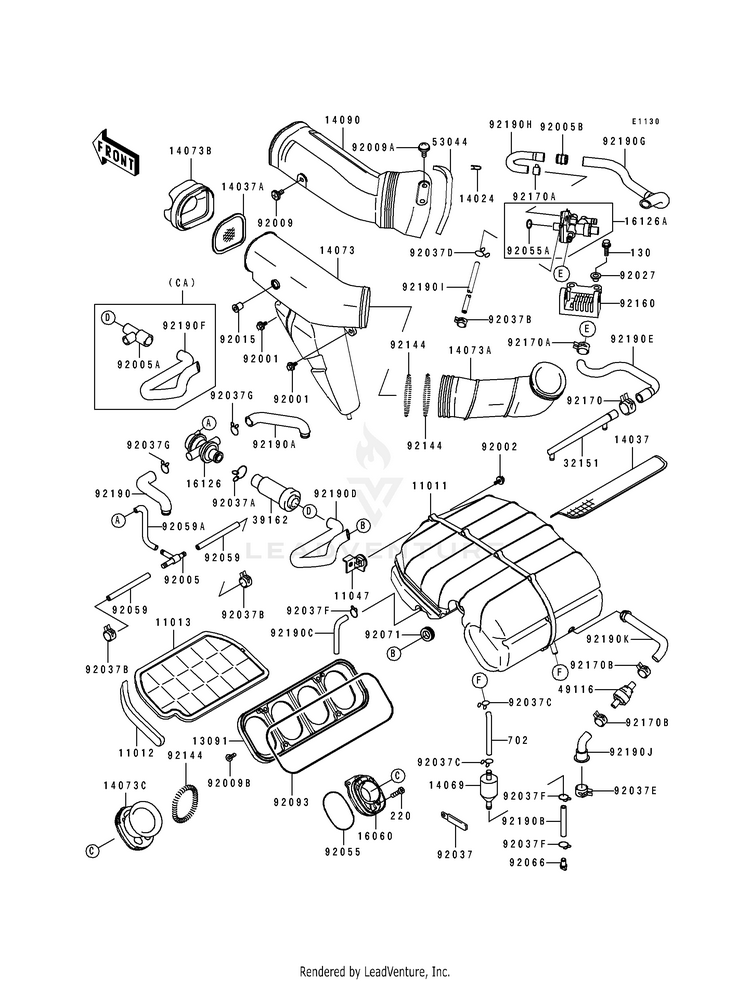 Air Cleaner Schematic