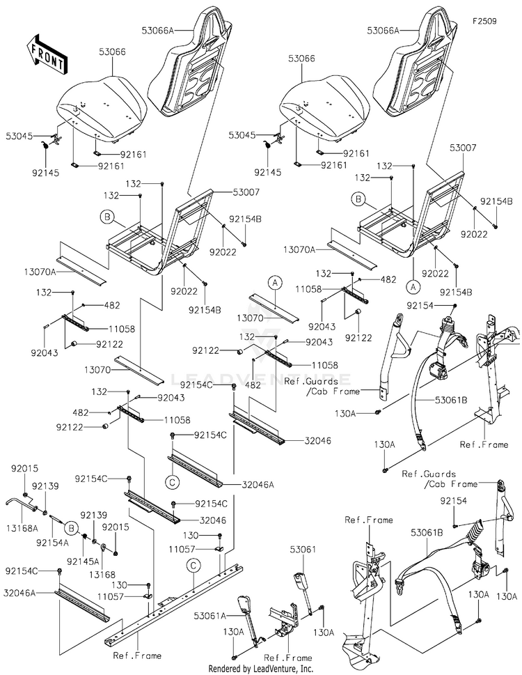 Seat(Front) Schematic