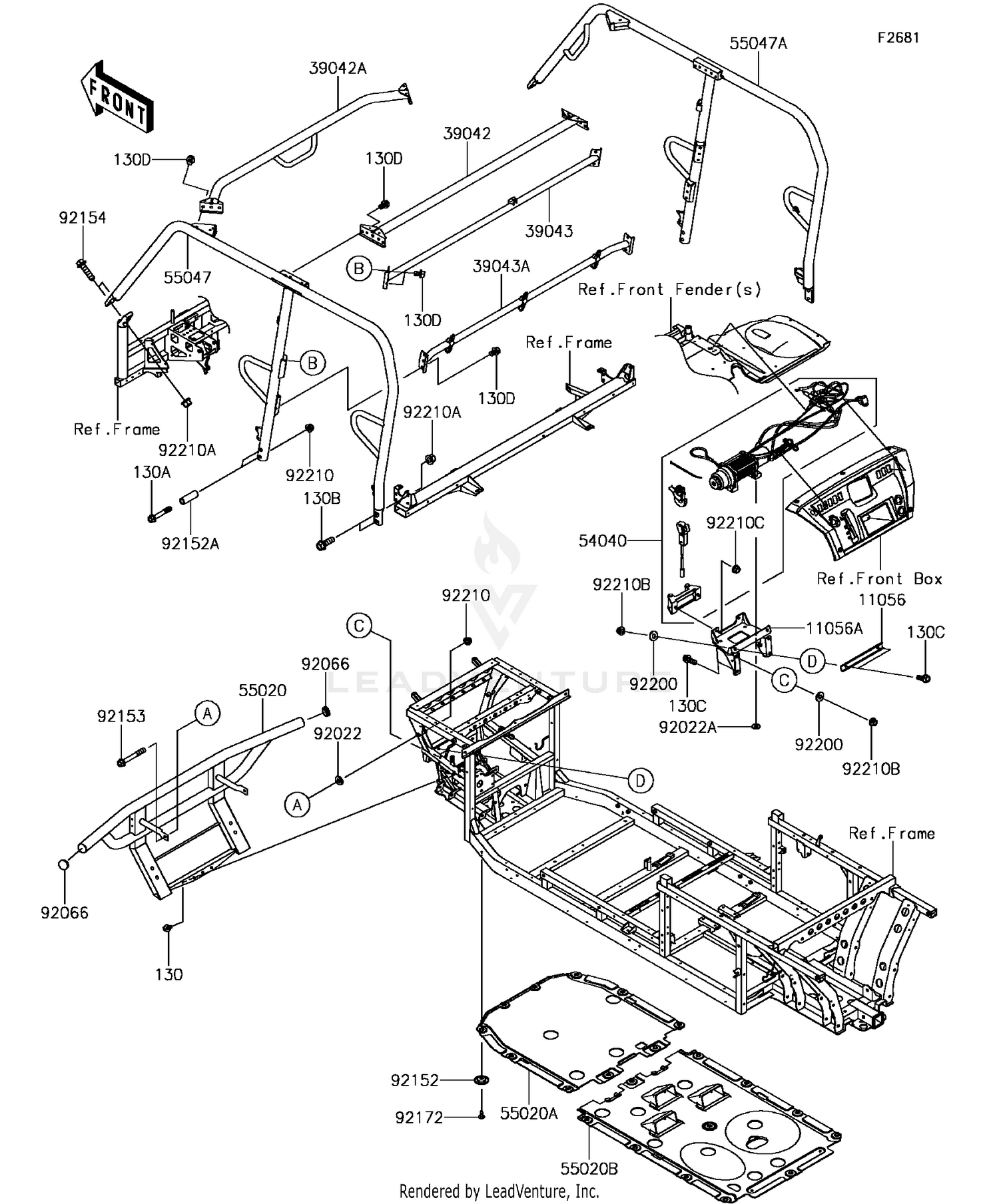 Guards/Cab Frame