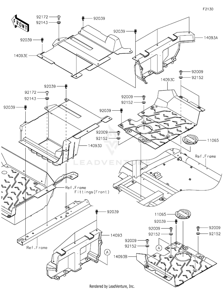 Frame Fittings(Middle) Schematic