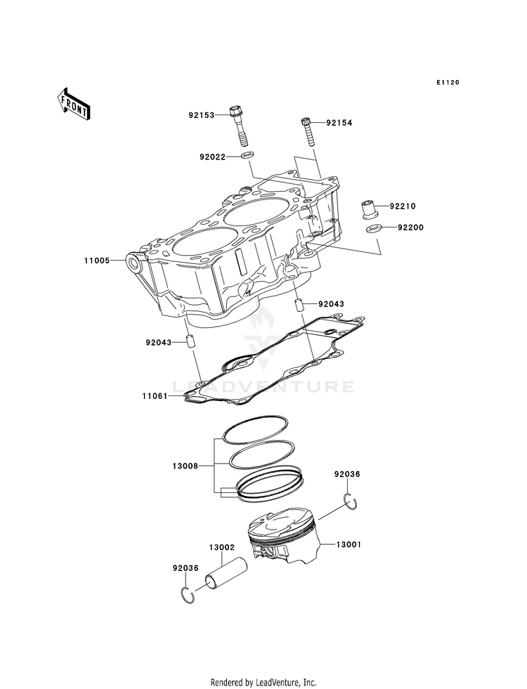 Cylinder/Piston(S) Schematic