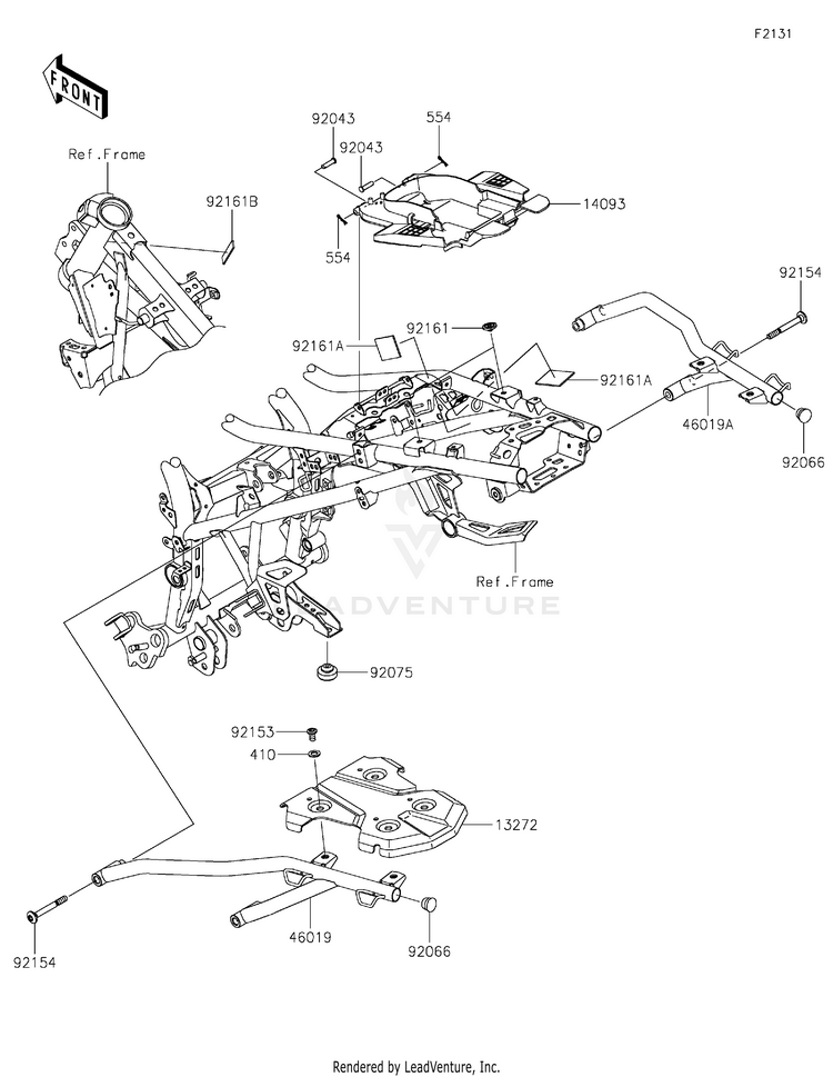 Frame Fittings Schematic