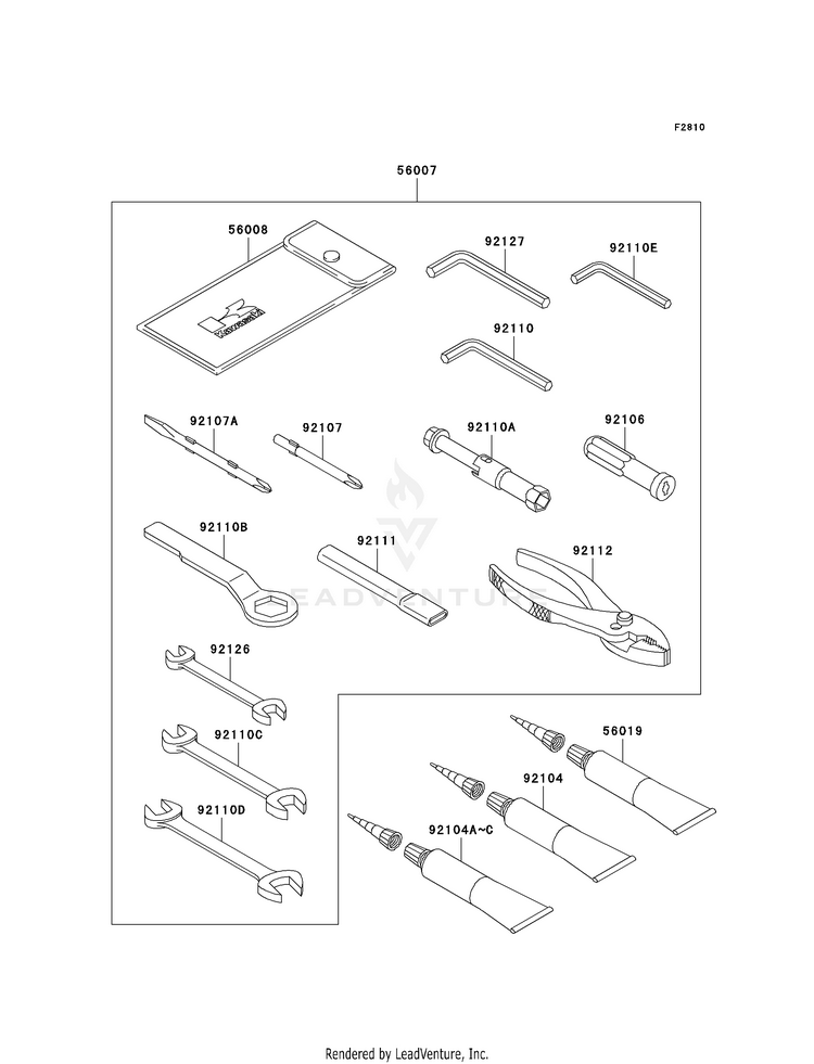 Owner's Tools Schematic