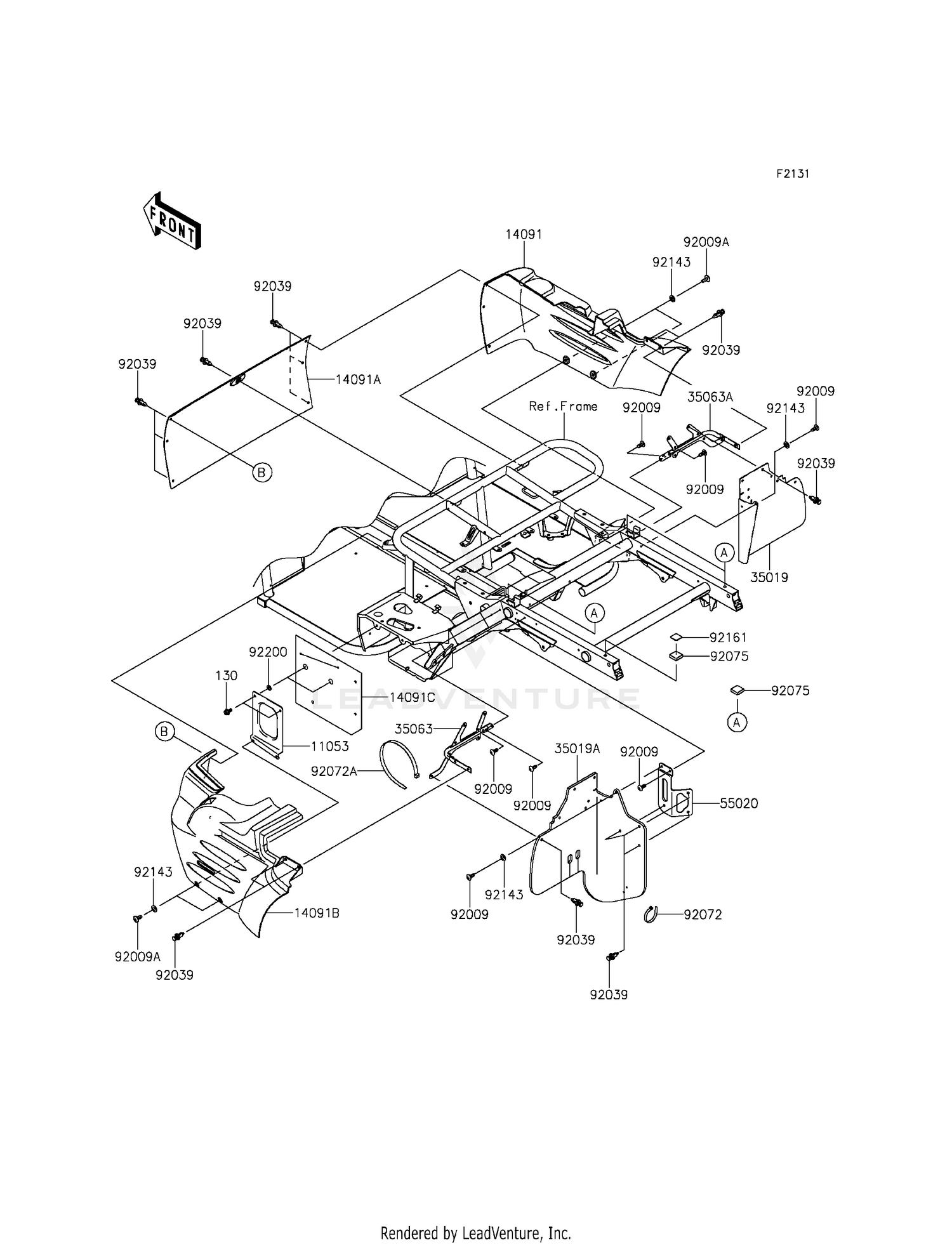 FRAME FITTINGS (REAR)