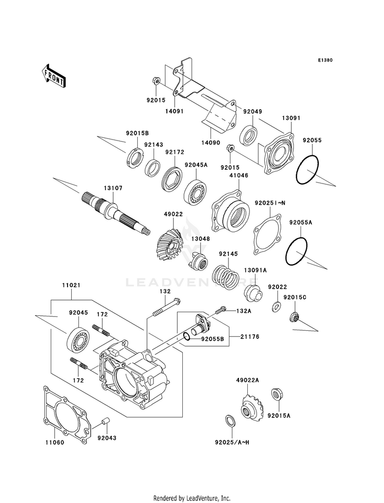 Bevel Gear Case Schematic