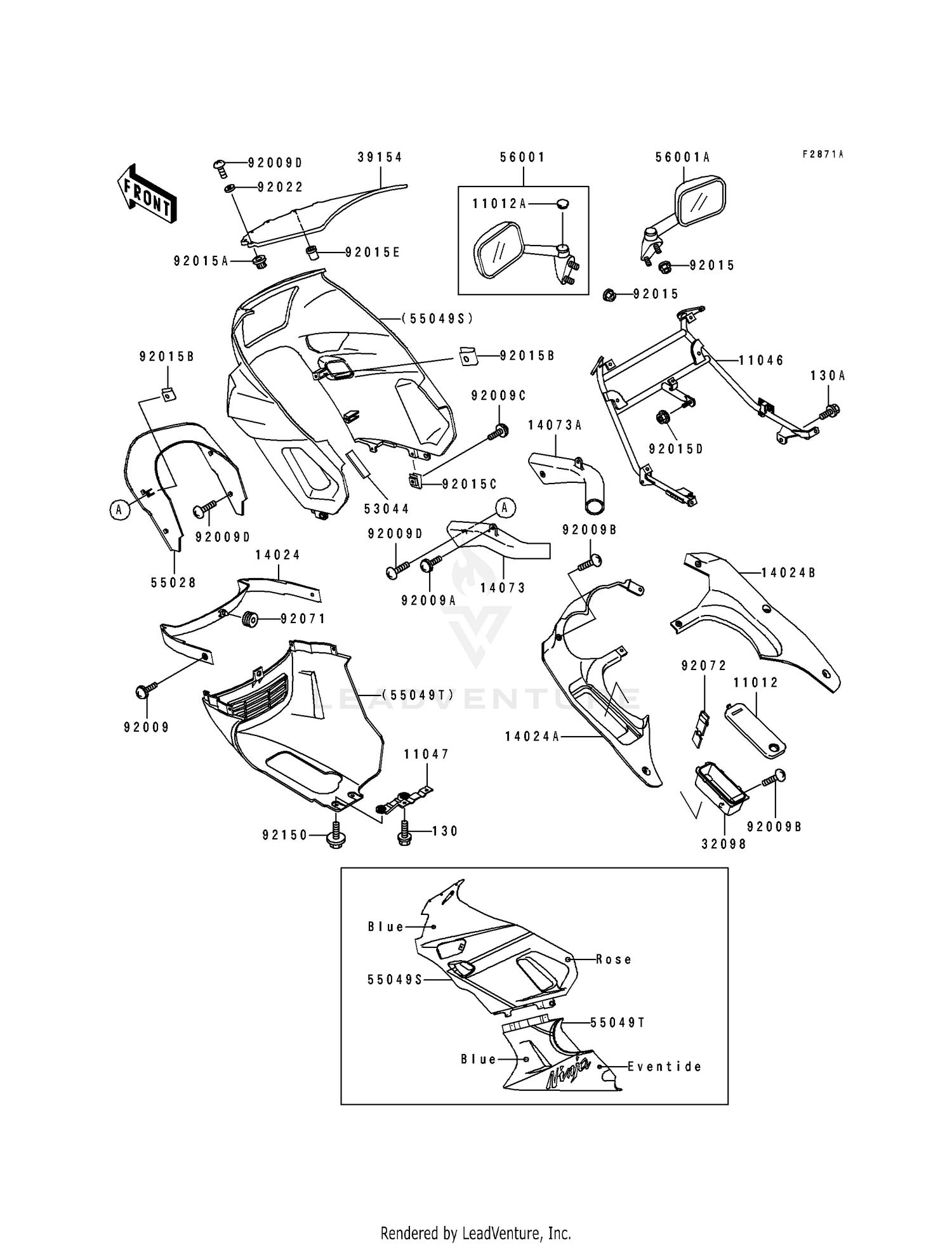 COWLING (ZX600-D4)