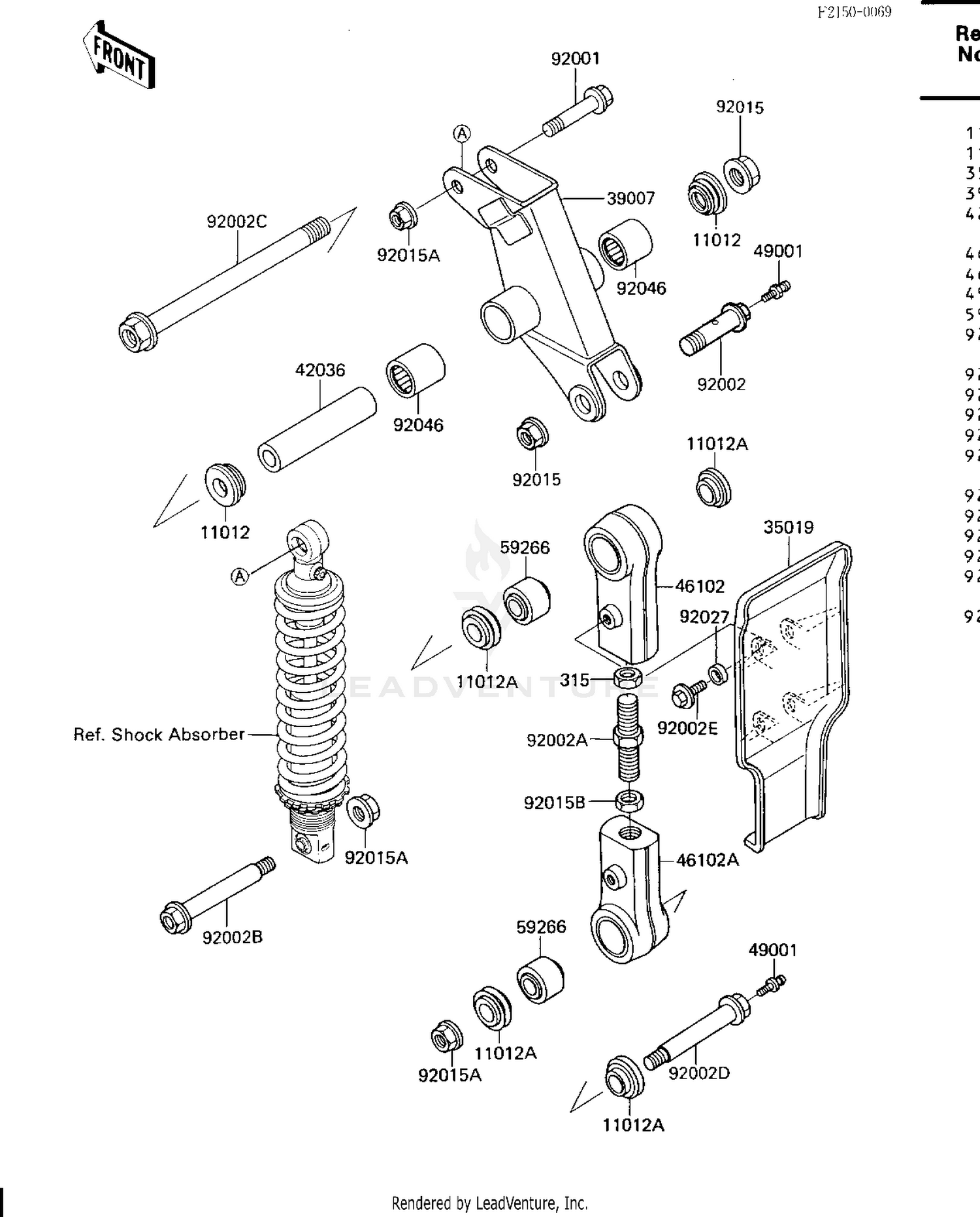 Assembly diagram