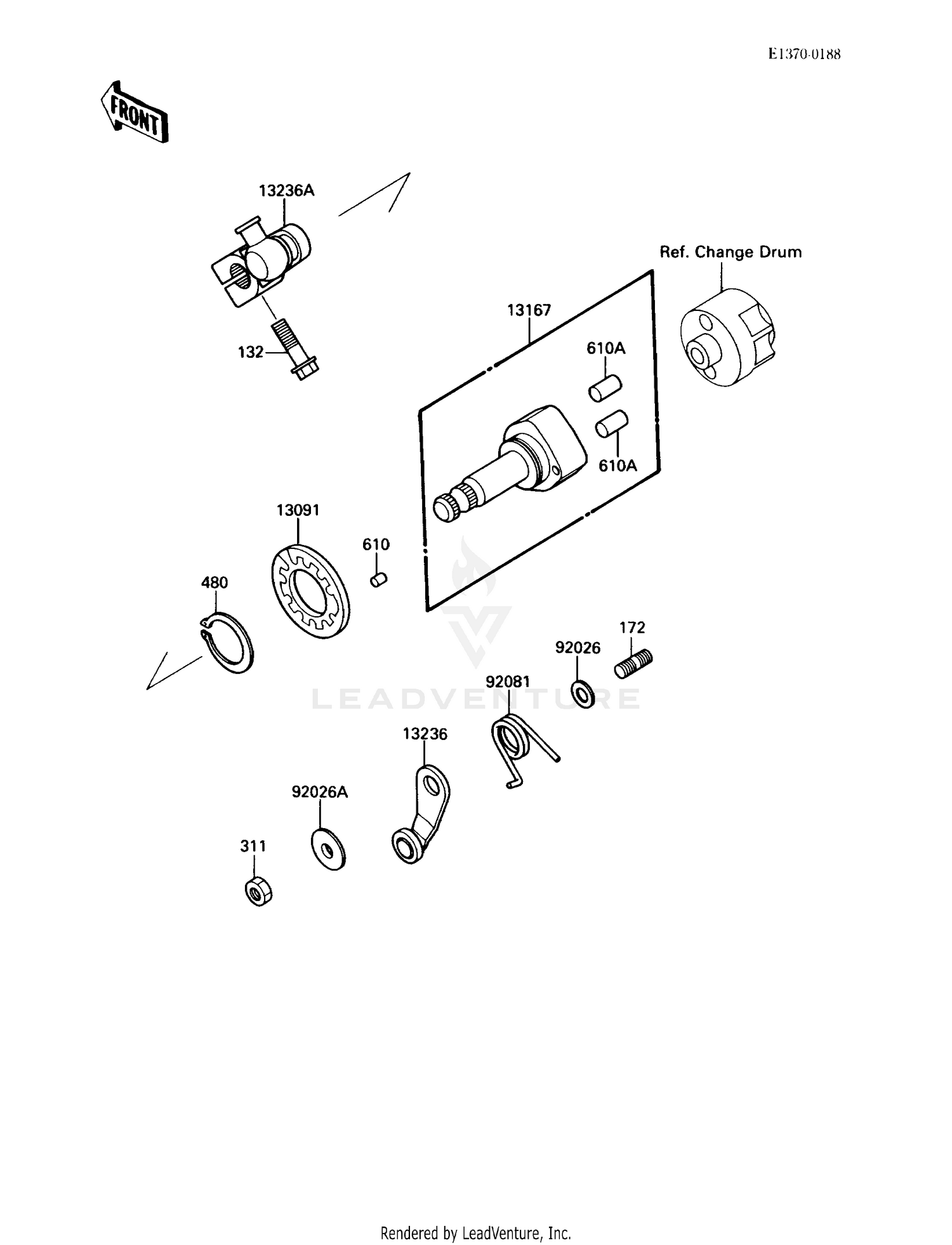 GEAR CHANGE MECHANISM