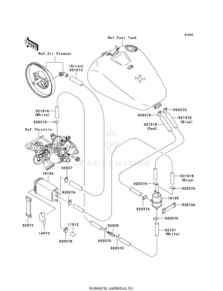 Fuel Evaporative System (Ca) Schematic
