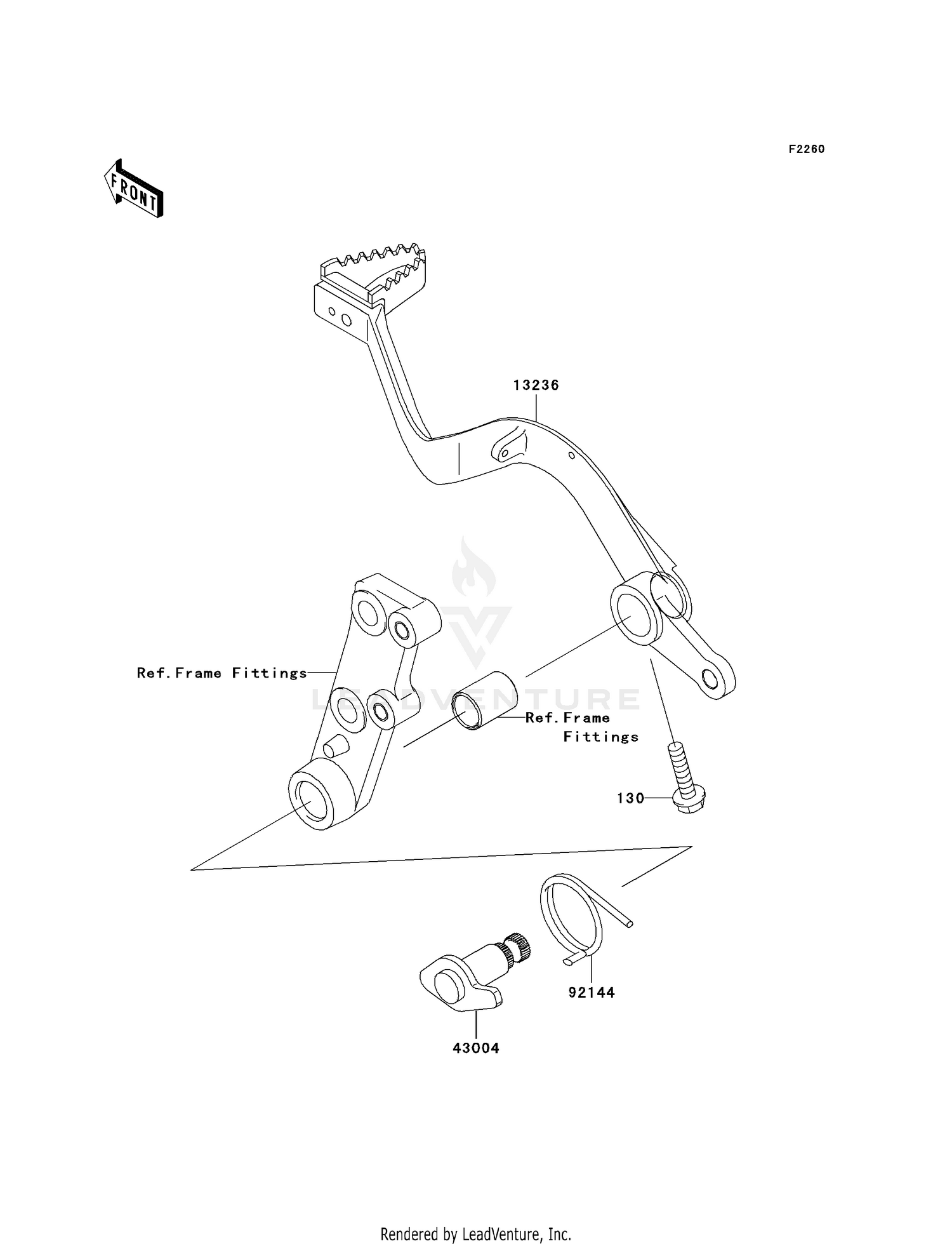 BRAKE PEDAL