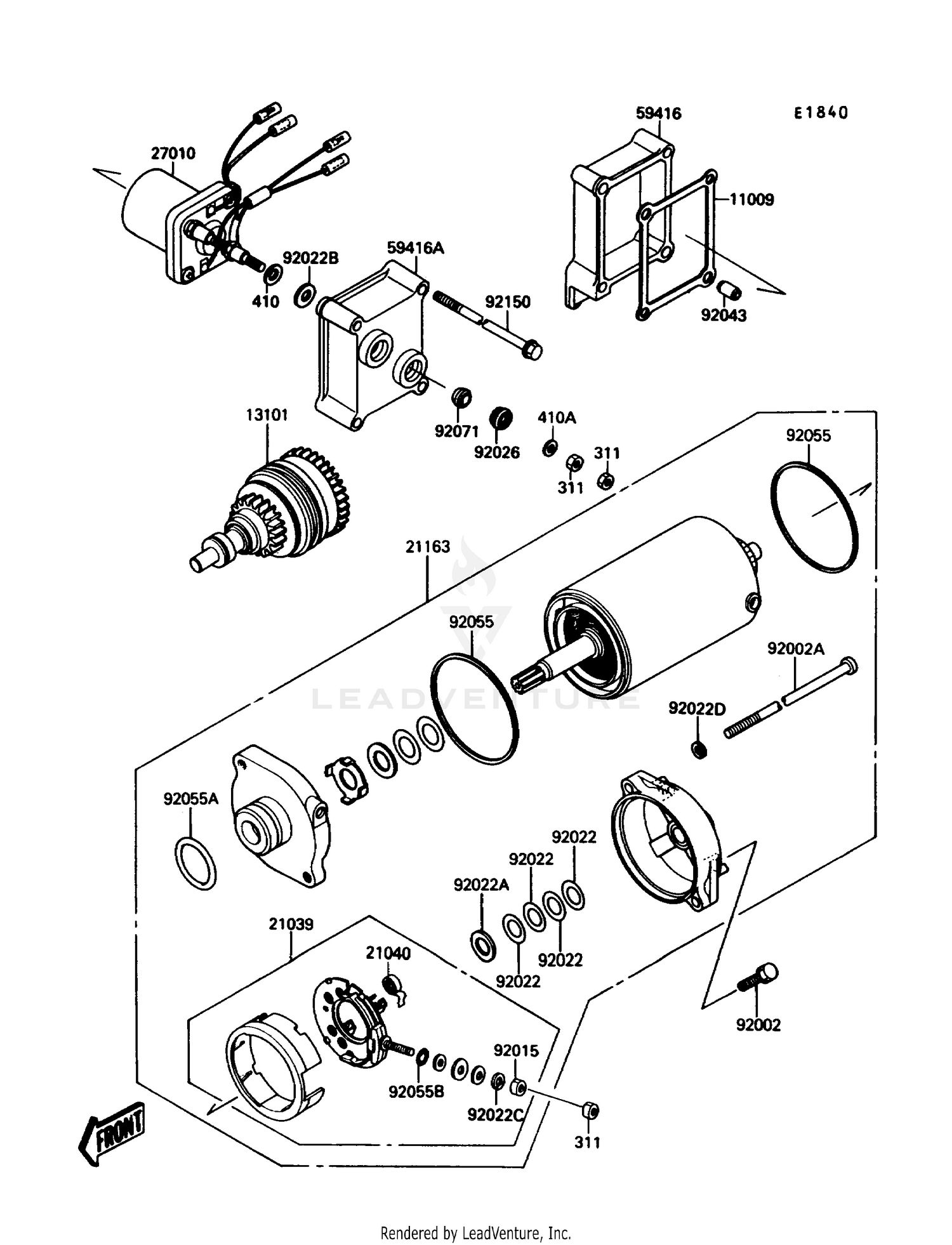STARTER MOTOR