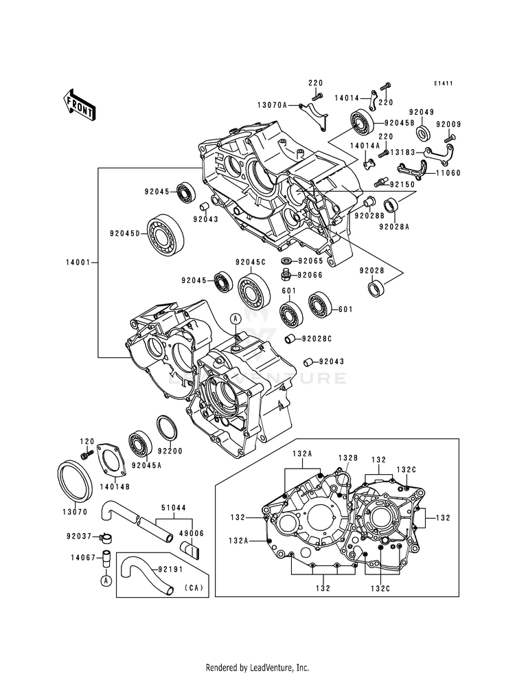Crankcase Schematic