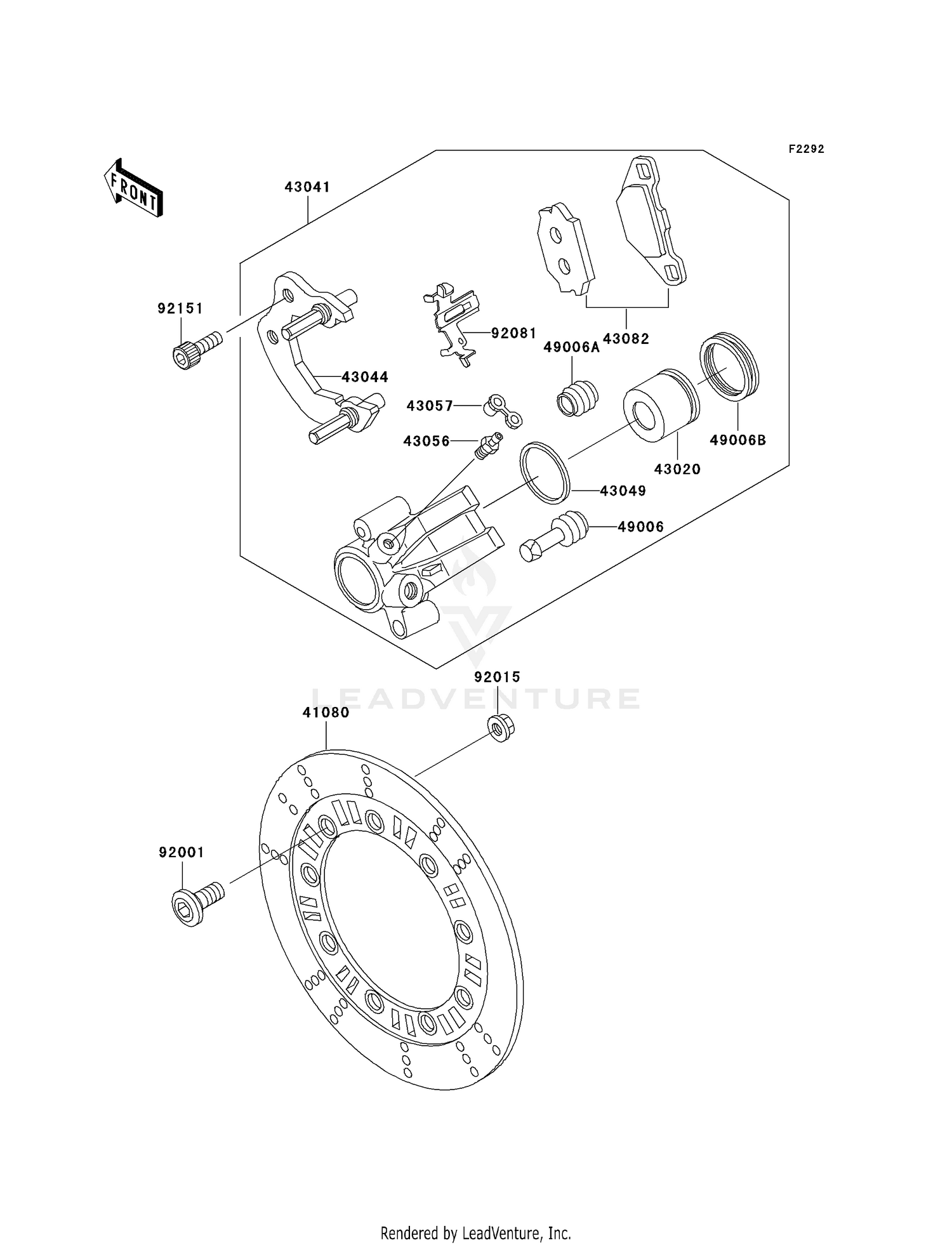 FRONT BRAKE (D20)