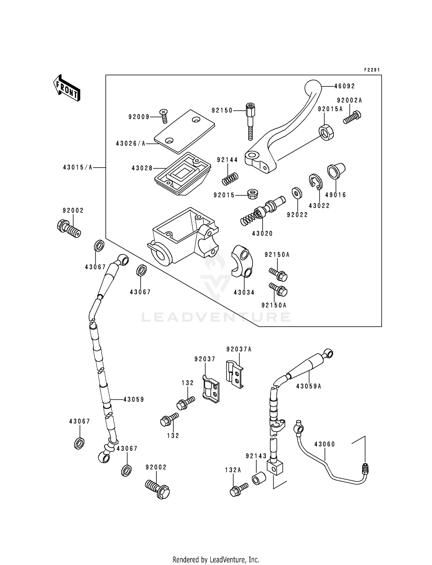 FRONT MASTER CYLINDER