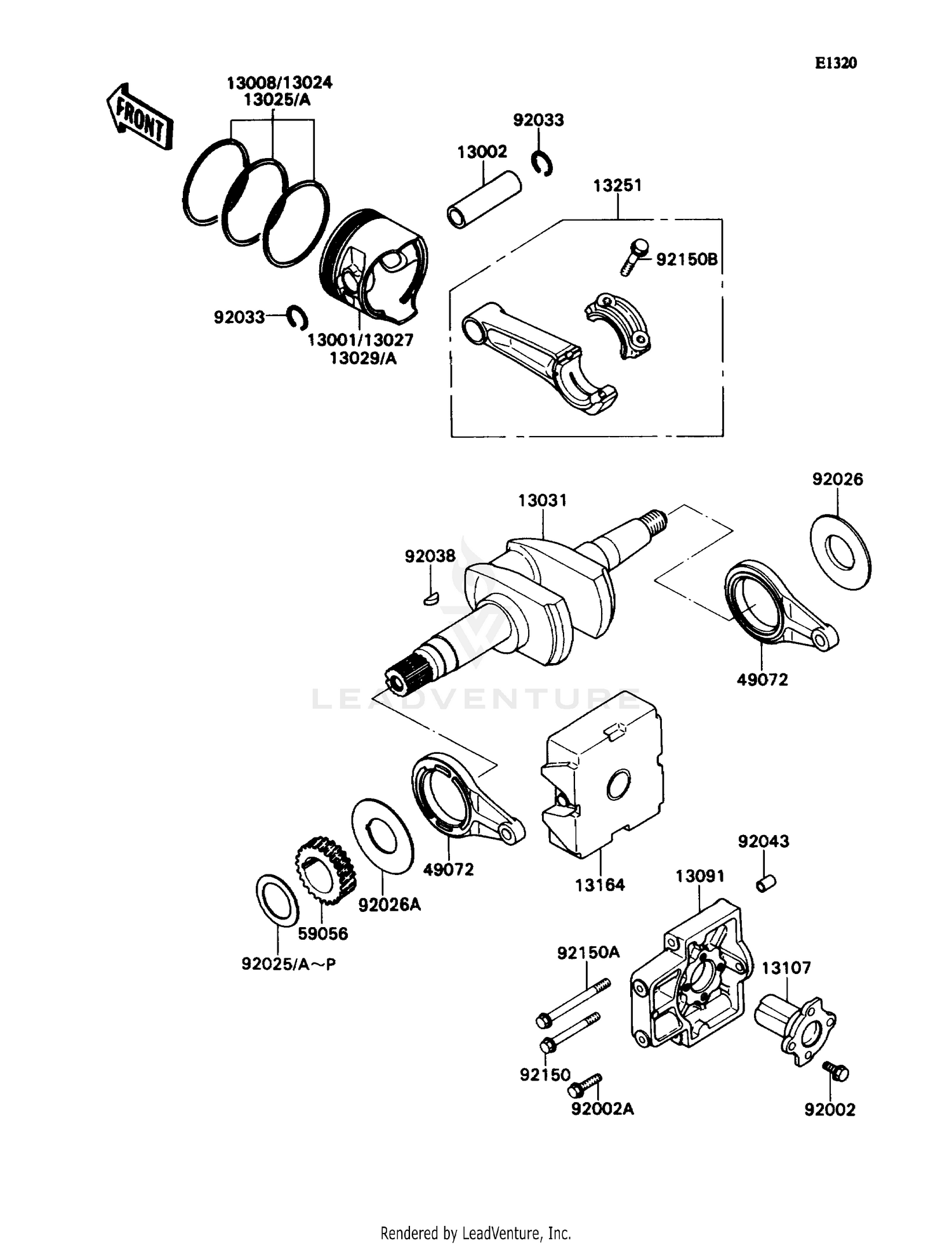 CRANKSHAFT/PISTON