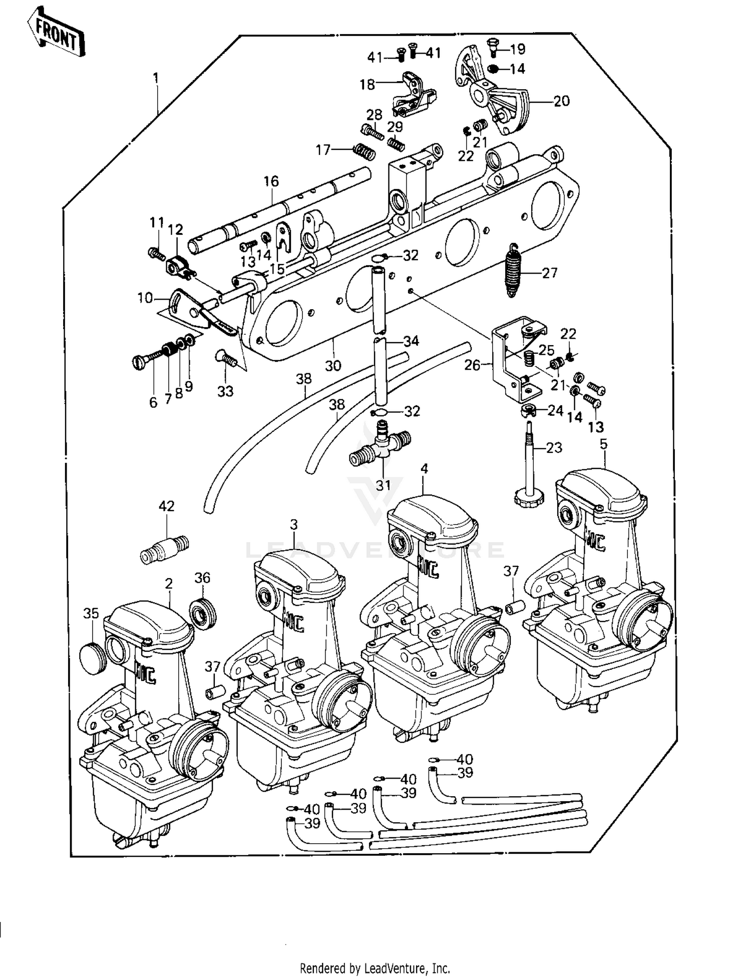 CARBURETOR ASSY ('78 D1)