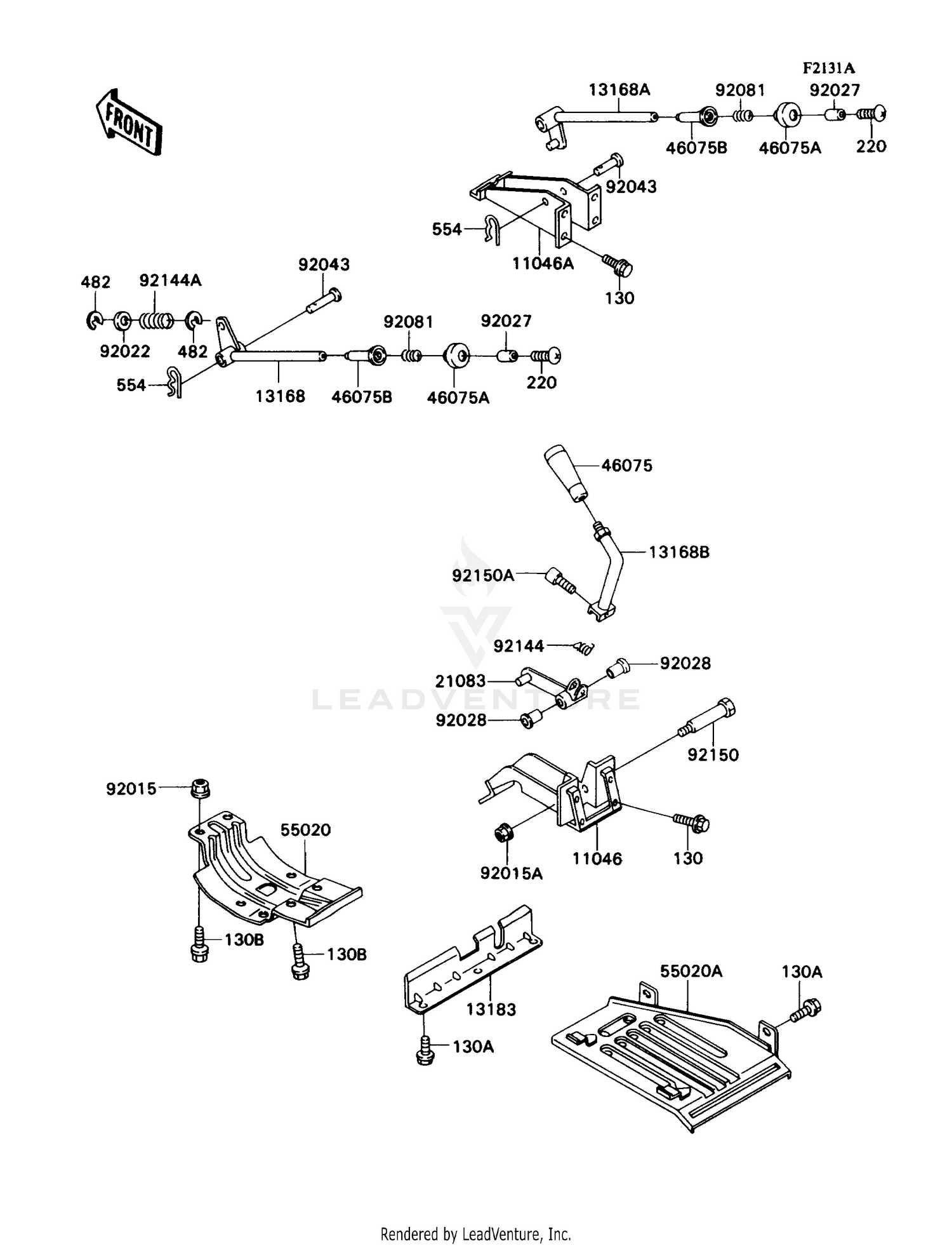 FRAME FITTING (LEVER)