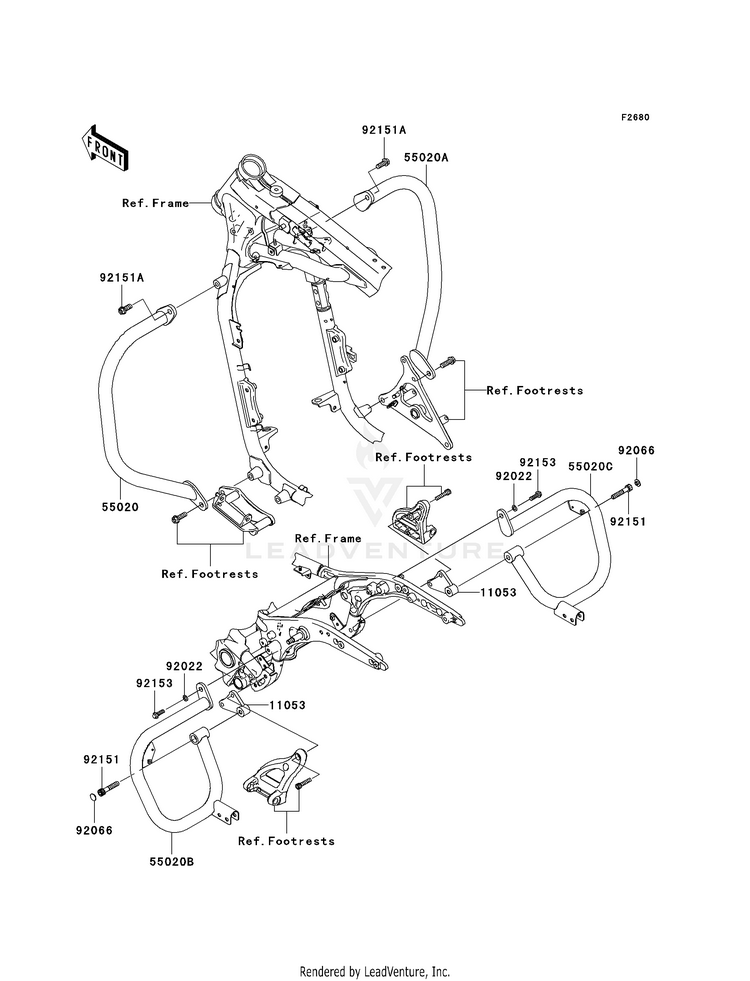 Guard(S) VN1600D8F Vulcan 1600 Nomad (2008) Schematic