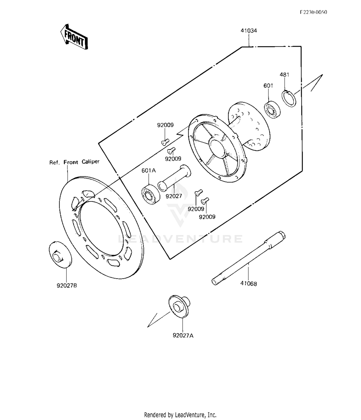 FRONT HUB
