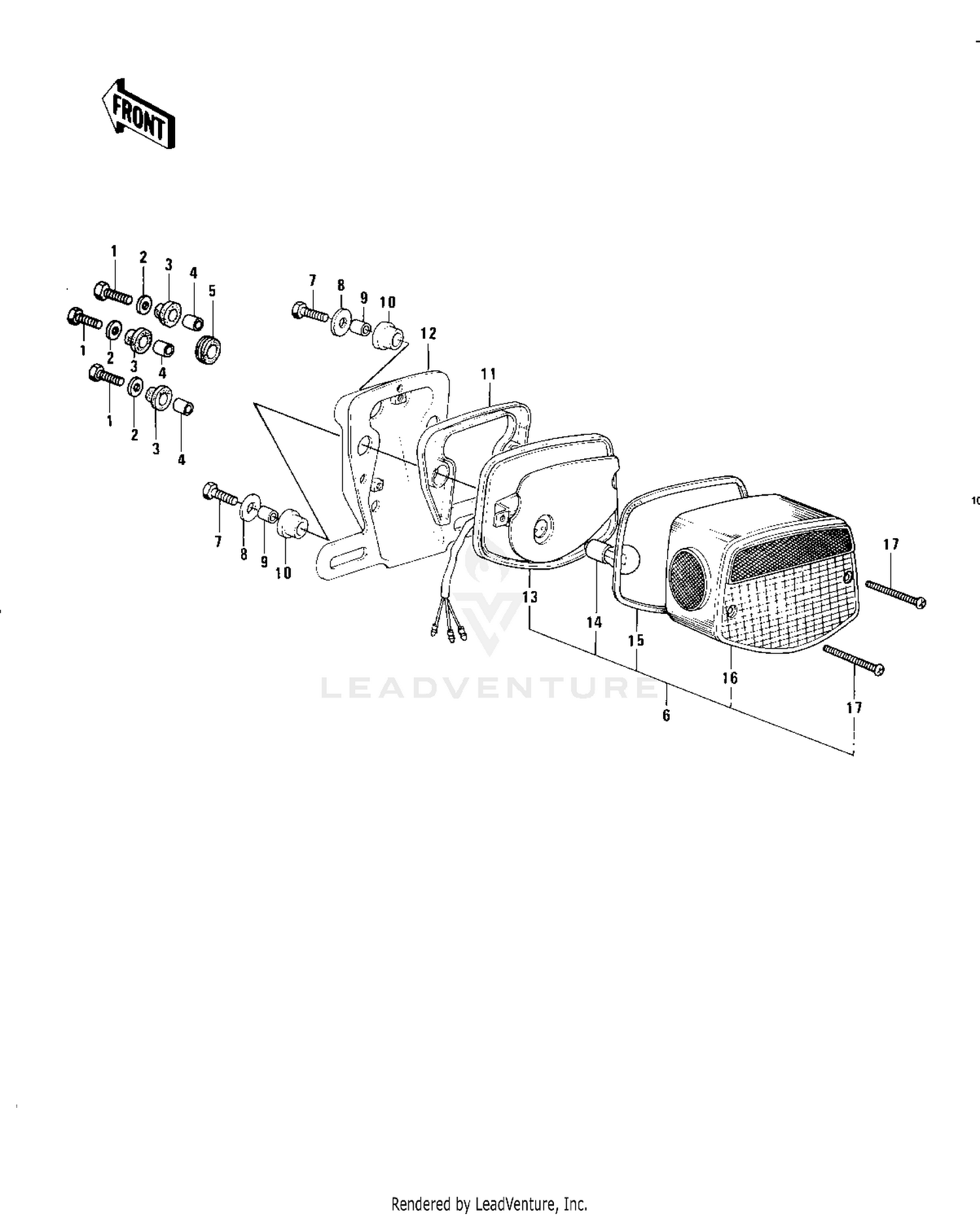 TAILLIGHT (KZ750-B4)