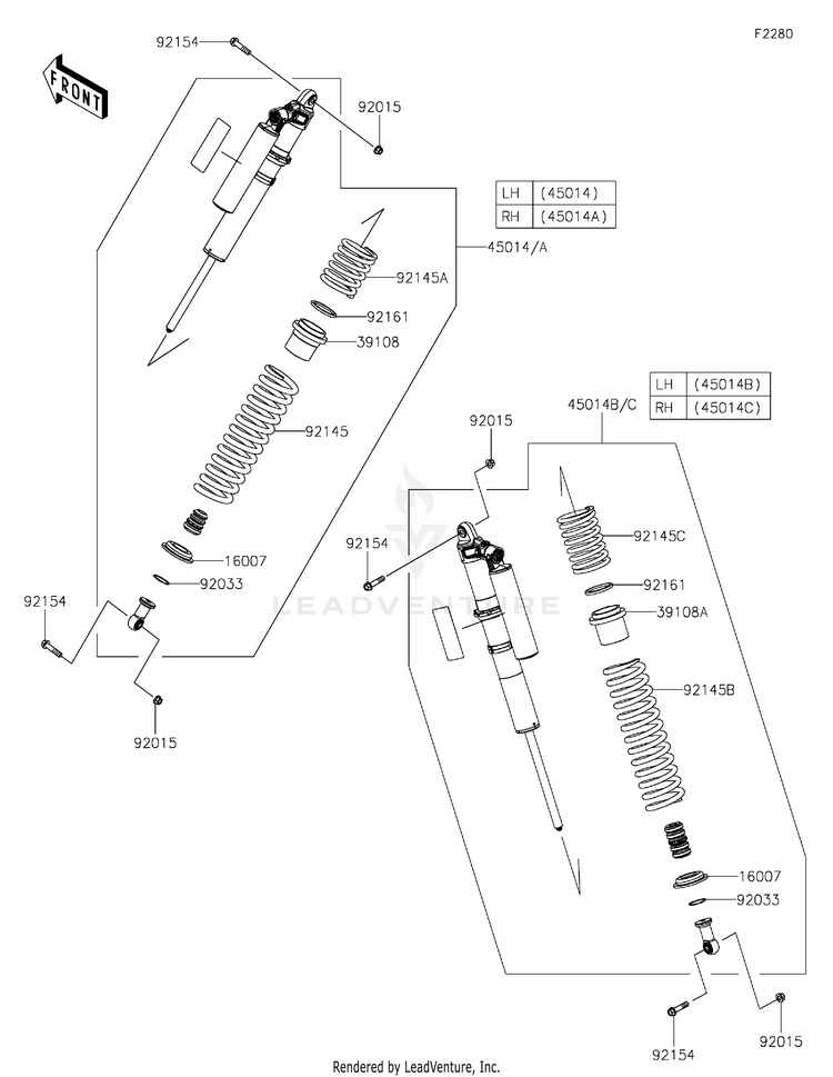 Shock Absorber(S) Schematic