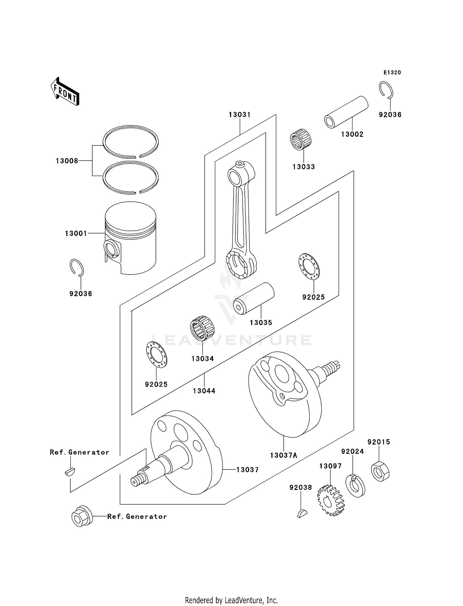 CRANKSHAFT/PISTON