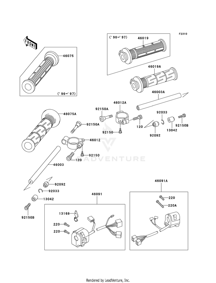 Handlebar Schematic