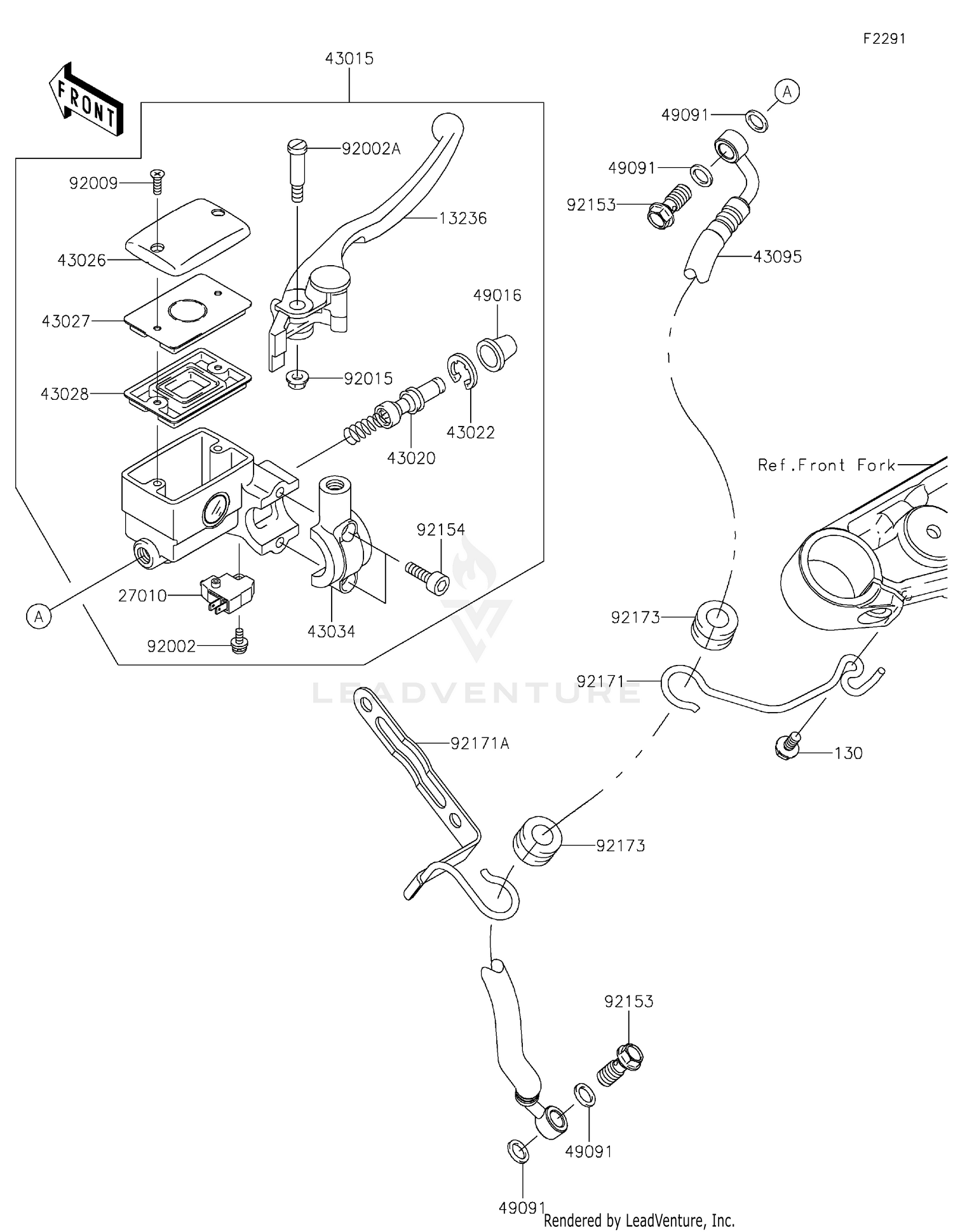 Front Master Cylinder 2