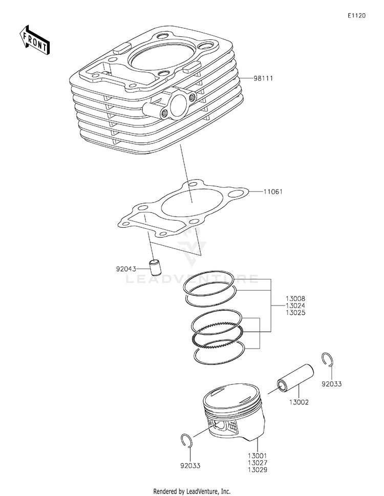 Cylinder/Piston(S) Schematic