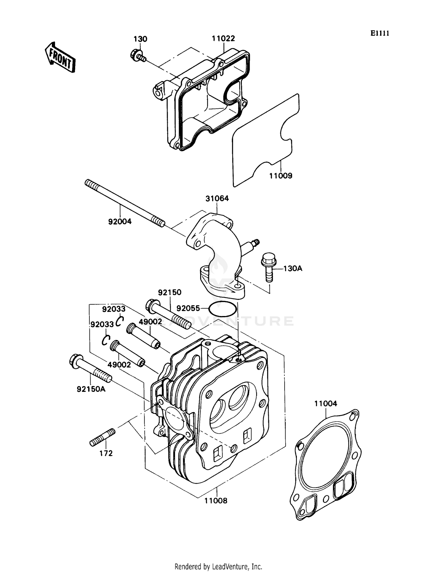 11004-2097 GASKET-HEAD