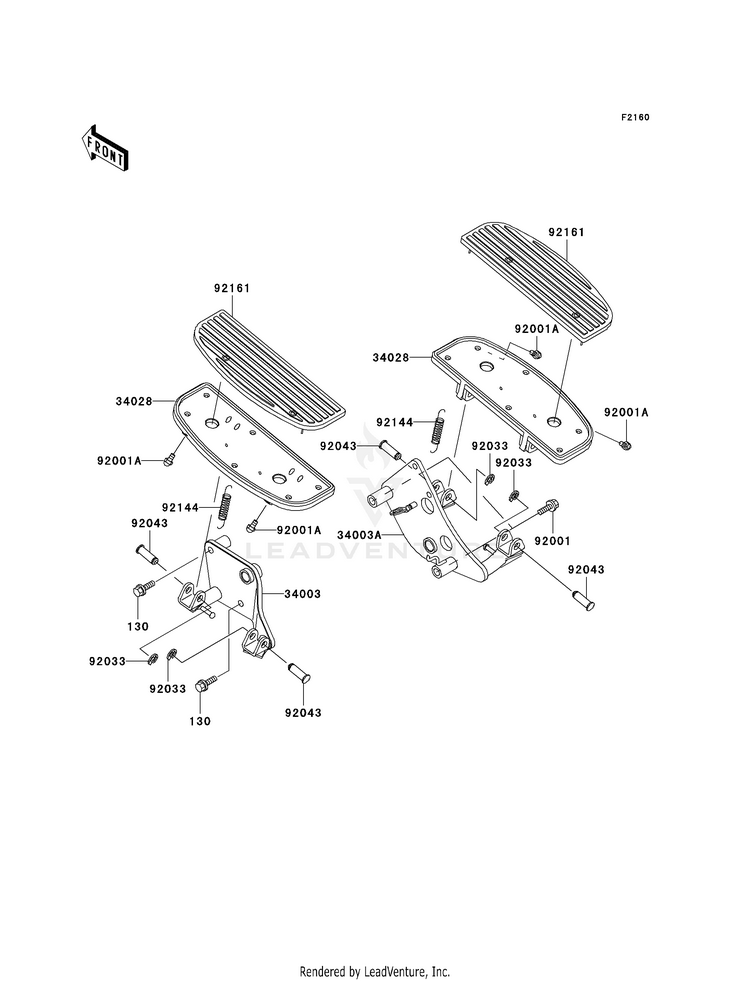 Footrests Schematic