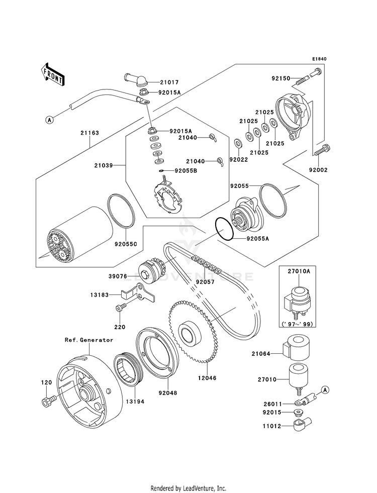 Starter Motor Schematic